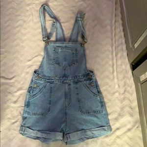 denim romper for the summer!!